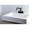 Kingston Brass KB1600PX Heritage 4" Centerset Bathroom Faucet, Matte Black KB1600PX - alternate 4